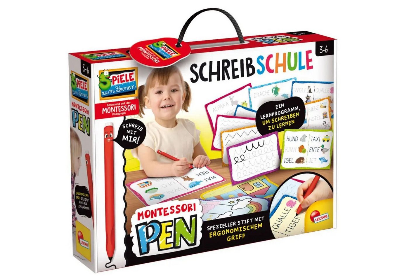 Spiel MONTESSORI PEN Schreibschule