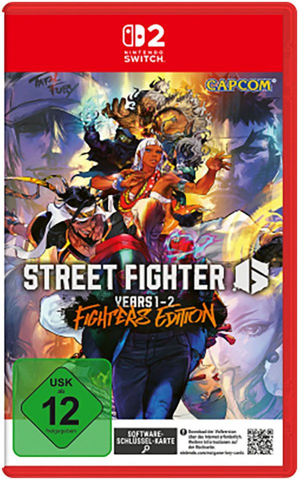Street Fighter 6 - Years 1-2 Fighters Edition (Software Key Card) Nintendo Switch