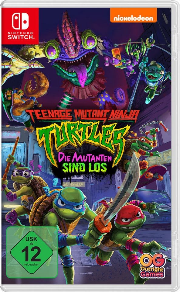 TMNT - Teenage Mutant Ninja Turtles: Die Mutanten sind los Nintendo Switch