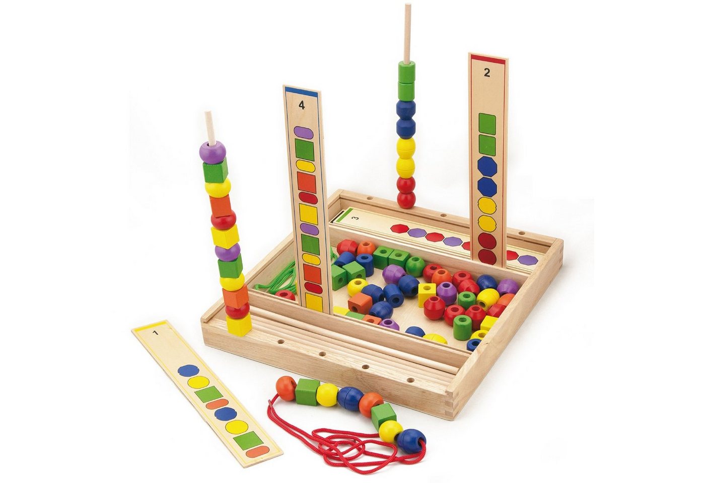 TikTakToo Steckspielzeug Formen- und Farbensortierspiel