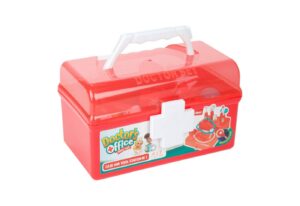 Toi-Toys Spiel Arztkoffer Spielzeug Doktor-Koffer mit Stethoskop und Zubehör