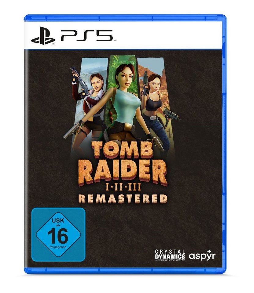 Tomb Raider 1-3 Remastered PlayStation 5