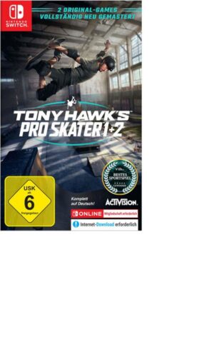 Tony Hawks - Pro Skater 1+2 Switch