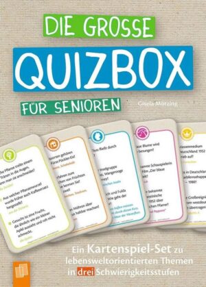 Verlag an der Ruhr Spiel Die große Quizbox für Senioren