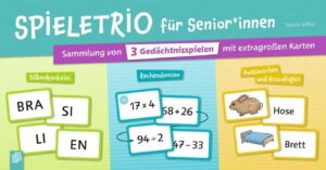 Verlag an der Ruhr Spiel Spieletrio für Senioren und Seniorinnen