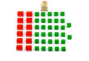 Waldfelsen Spiel ERSATZTEILE Häuser und Hotels aus HOLZ passend für MONOPOLY