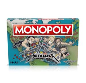 Winning Moves Spiel Metallica Monopoly Metallica World Tour *French Version*