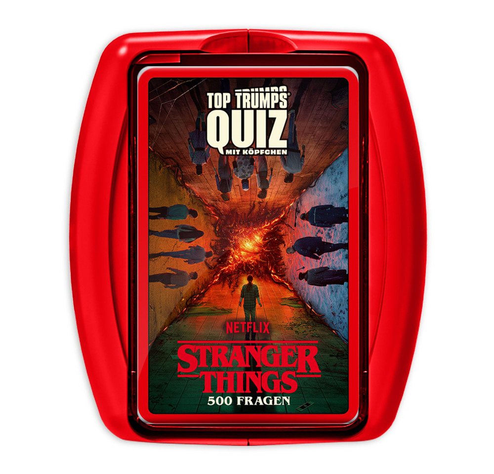 Winning Moves Spiel Stranger Things Kartenspiel Top Trumps Quiz *Deutsche Version*