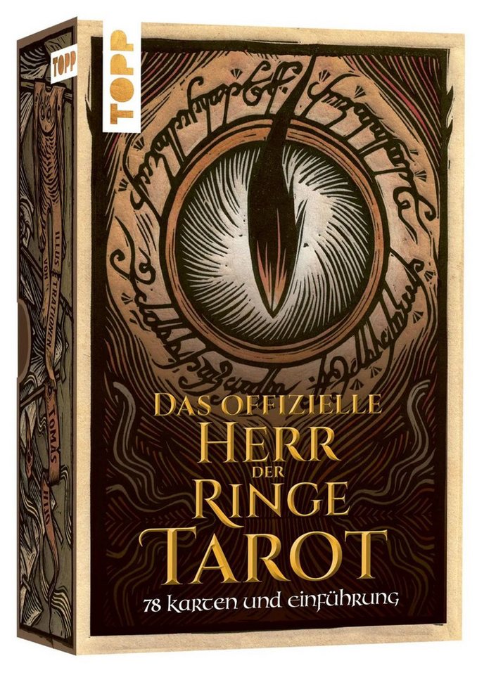 frechverlag Spiel Das Herr der Ringe-Tarot. Das offizielle Tarot-Deck zu Tolkiens...