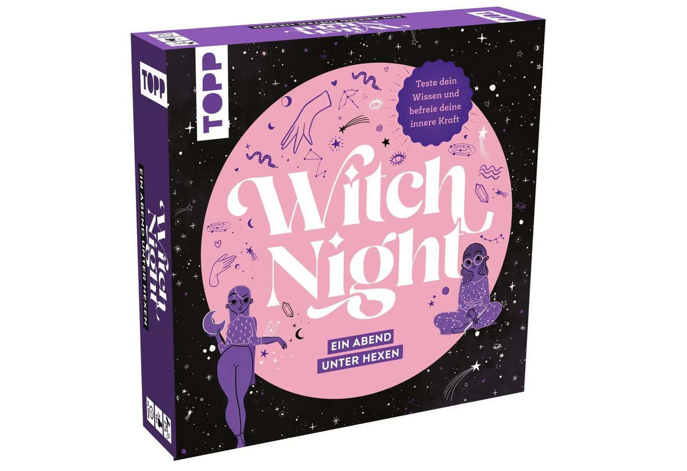 frechverlag Spiel Witch Night - Ein Abend unter Hexen. Teste dein Wissen und befreie...