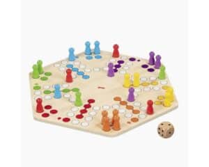 goki Spielesammlung Ludo für bis zu 6 Spieler