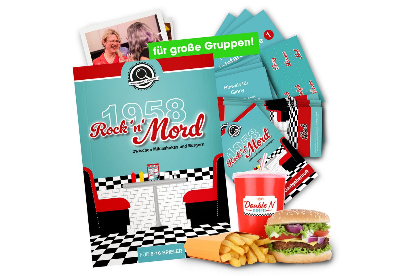 mitmach-krimi Spiel Krimi-Party