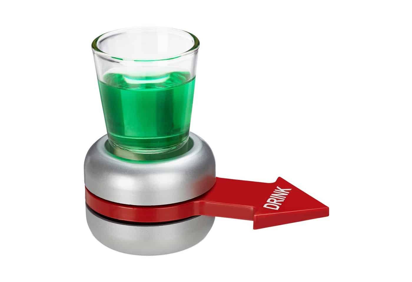 relaxdays Spiel Trinkspiel Spin the Shot