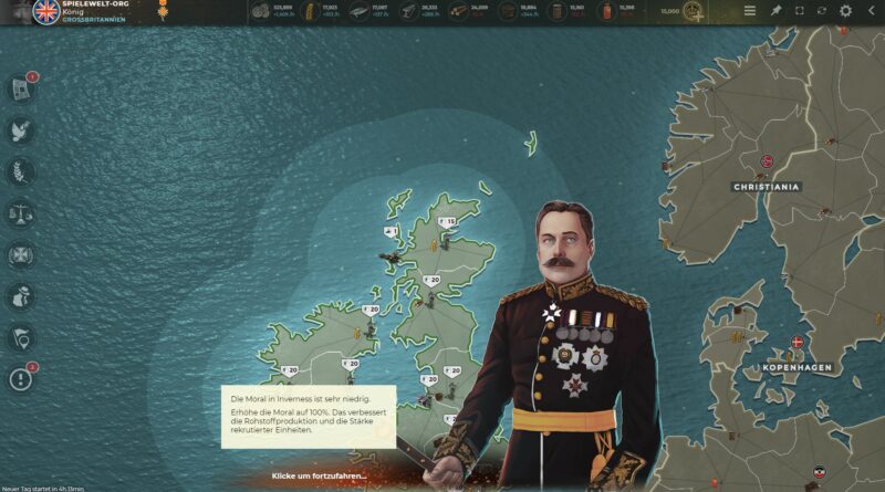 Kriegsstrategiespiel Supremacy1914